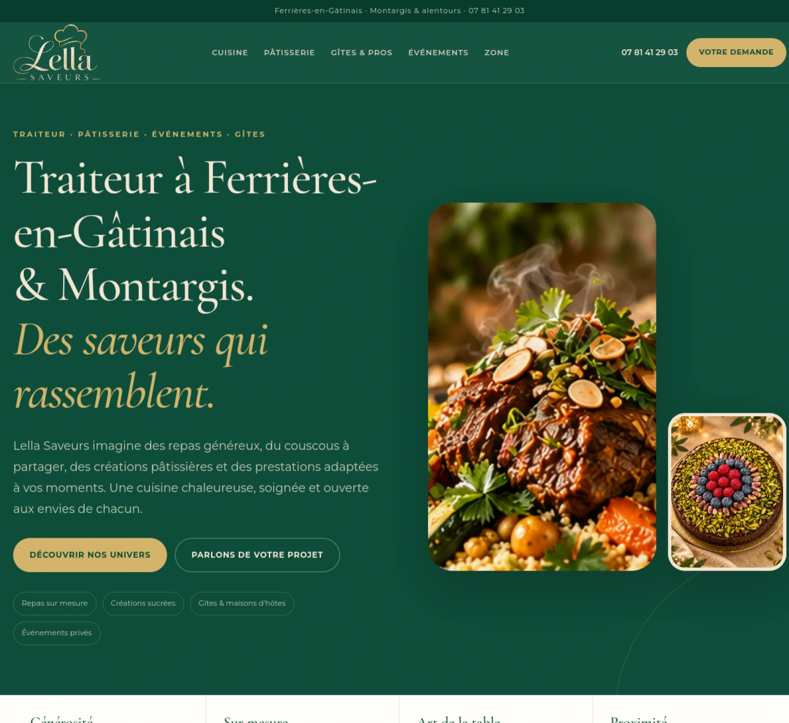 Site Lella Saveurs